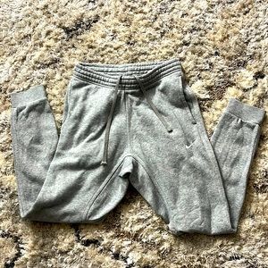 Gray Nike sweatpants
